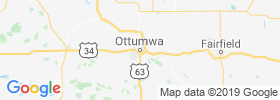 Ottumwa map
